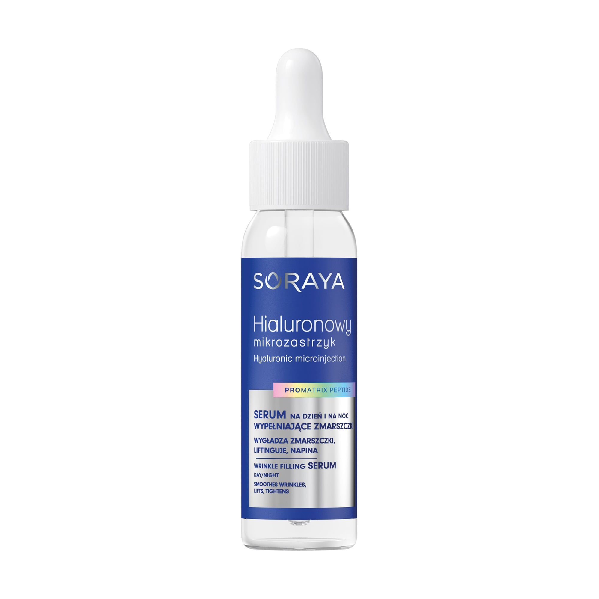 Сироватка для обличчя Soraya Hyaluronic Microinjection Pro Matrix Peptide Wrinkle Filling Serum, 30 мл